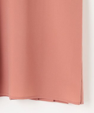 ANY 【洗濯機可】バックプリーツブラウス コーラル