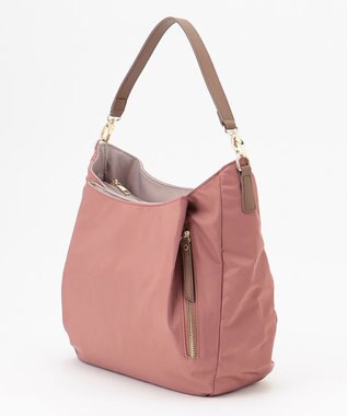 LA BAGAGERIE 【MONICA】ナイロン2WAYショルダーバッグ ピンク