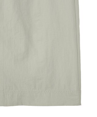 CRAFT STANDARD BOUTIQUE ナイロンダブルウエストIラインスカート Light Beige