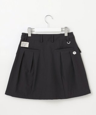 PW CIRCULUS 【WOMEN】カーゴ プリーツスカート ゴルフウェア レディース ブラック系