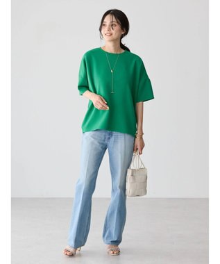 AMERICAN HOLIC 接触冷感バックフレアポンチプルオーバー Green