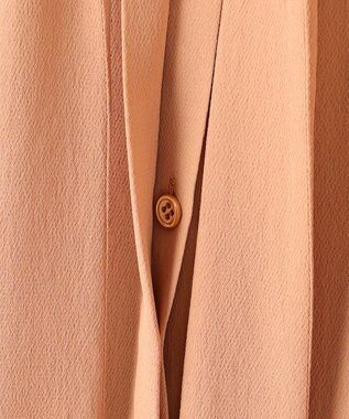 BEIGE， 【WEB限定・洗える】MIRABEAU / 2WAYストレッチボウタイブラウス D Nude
