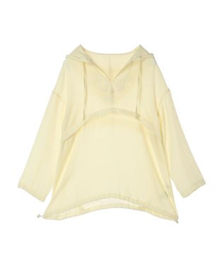 earth music&ecology シアーアノラック Light Yellow