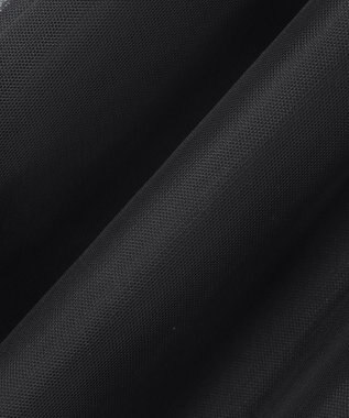 23区 【洗える】ソフトチュール スカート ブラック系