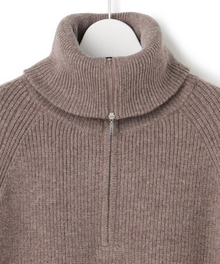 23区 S 【SLOW/一部店舗限定】ソフトウール ニット ワンピース ブラウン系