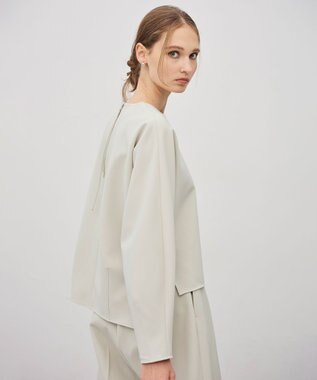 uncrave プルーフダブルクロス ドルマントップス グレージュ