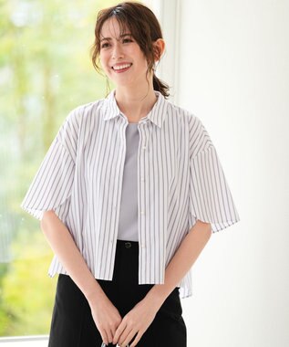 ANY SIS ペタルスリーブ シャツ