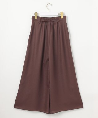 ANY SIS L 【接触冷感・UVカット・速乾】スムージーポリエステルタックフレア パンツ 【WEB限定】ブラウン