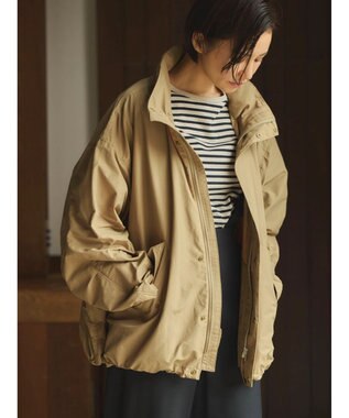 Green Parks 撥水加工　２Ｗａｙナイロンブルゾン Beige