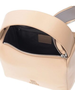 LANVIN en Bleu キューブ 2wayバッグ ベージュ