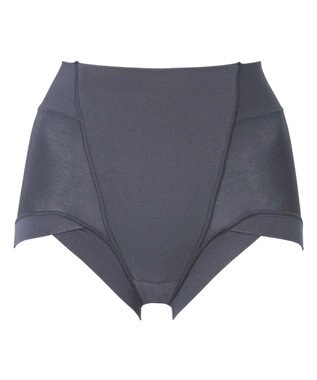 BRADELIS New York 【BRADELIS NewYork peace】綿混楽々ハイウエストショーツ24 ロイヤルグレー