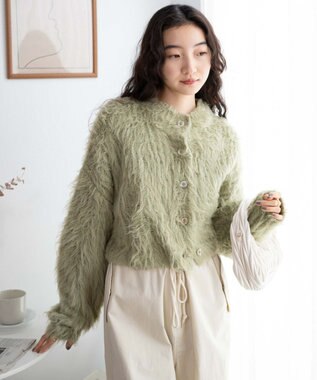 WEGO モンスターニットカーディガン