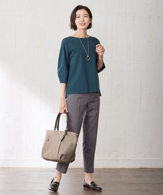 J.PRESS LADIES ノットリング ワントップ ネックレス ゴールド系