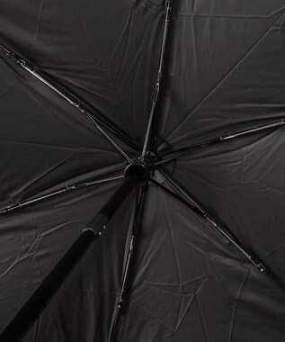 AURORA 【 BLAO（ブラオ）】パイピング晴雨兼用傘(折りたたみ傘) ブラック