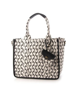 LA BAGAGERIE コットンクラシック2WAYトート Mサイズ ブラック