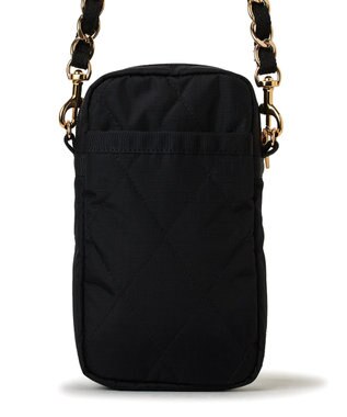 LeSportsac CHAIN MINI PHONE CRSBDY/ミッドナイトキルトチェーン ミッドナイトキルトチェーン