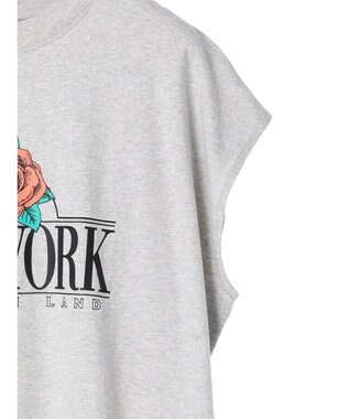 Green Parks ■別注ＲＵＳＳＥＬＬ　ＡＴＨＬＥＴＩＣ　ワイドフレンチＴ Gray Mixture