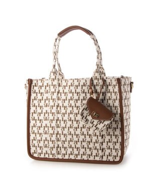 LA BAGAGERIE コットンクラシック2WAYトート Mサイズ キャメル