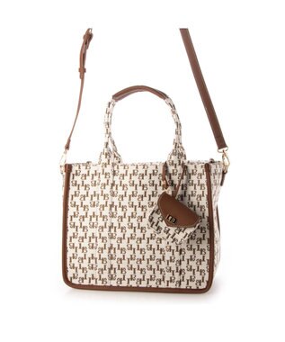 LA BAGAGERIE コットンクラシック2WAYトート Mサイズ キャメル