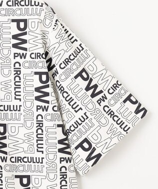 PW CIRCULUS 【UVカット / 吸水速乾 / 伸縮性抜群】【MEN】ＰＷロゴ＆チェックモックT ホワイト系5