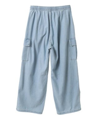 Green Parks ライトデニムカーゴパンツ Black