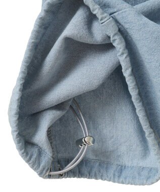 Green Parks ライトデニムカーゴパンツ Black