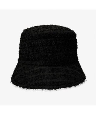 林八百吉商店 un chapeau　フリンジハット ブラック