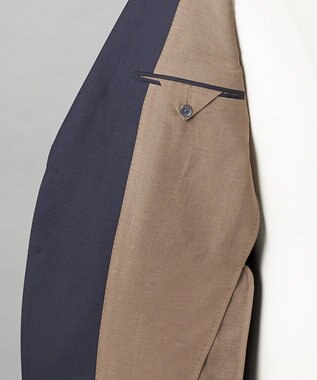 GOTAIRIKU 【山栄毛織】ウールモヘア ネイビー系8