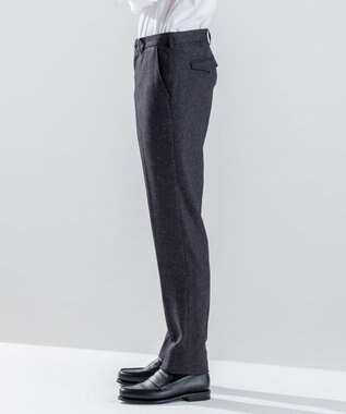JOSEPH HOMME 新素材【セットアップ対応】カラーネップストレッチ　 テーパードパンツ / CITY グレー系