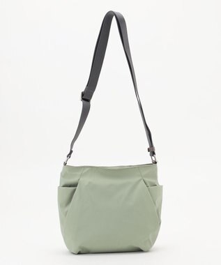 Y'SACCS 【ナイロンタフタ】トラベルショルダー mini ライトグリーン