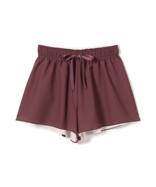 Chacott Chacott BALANCE　リバーシブルショートパンツ ワインレッド