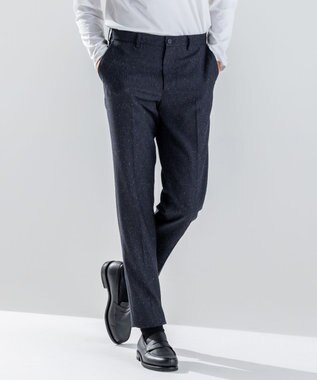 新素材【セットアップ対応】カラーネップストレッチ　 テーパードパンツ / CITY