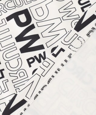 PW CIRCULUS 【UVカット / 吸水速乾 / 伸縮性抜群】【MEN】ＰＷロゴ＆チェックモックT ホワイト系5