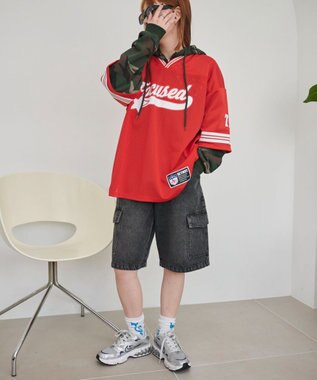 WEGO ゲームデザインビッグT レッド