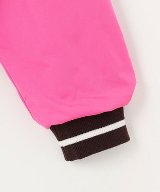 23区GOLF 【WOMEN】リバーシブルニットブルゾン ダークブラウン系2