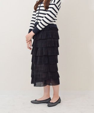 Bridget Birkin 【Bridget Birkin】ポインテッドトゥバレエシューズ ブラック雑材