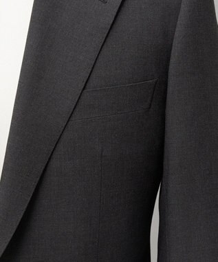 GOTAIRIKU 次世代スーツ【2WAYストレッチ/透湿性/シワになりにくい】ハイスペック2WAYストレッチスーツ グレー系