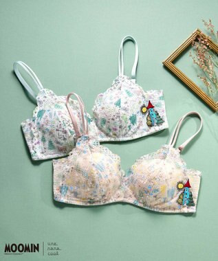 une nana cool 【ムーミン】 MOOMIN * une nana cool  364 レース ノンワイヤーブラ IV