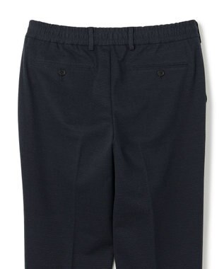 JOSEPH HOMME 新素材【通気性/ストレッチ】グリットタックジャージー / ドロスト付きテーパードパンツ PEGG CONVERTIBLE ネイビー系