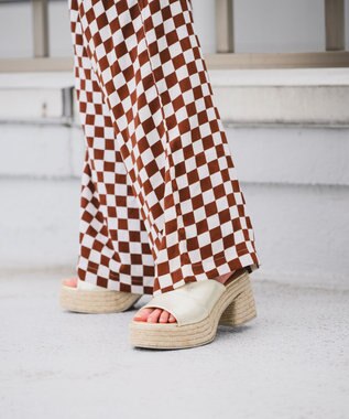 gaimo 【GAIMO/ガイモ】プレーンジュート厚底サンダル/KALA-US ゴールド