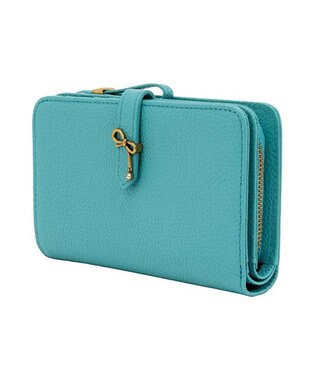 LANVIN en Bleu リュバン 二つ折り財布 ブルー