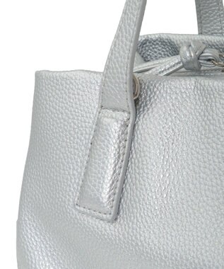 AMERICAN HOLIC パーテーション2WAYボストンバッグ Silver