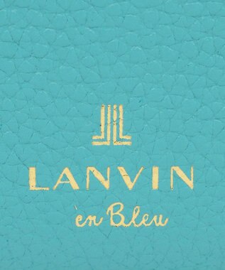 LANVIN en Bleu リュバン 二つ折り財布 ブルー