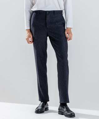 JOSEPH HOMME 新素材【セットアップ対応】カラーネップストレッチ　 テーパードパンツ / CITY ネイビー系