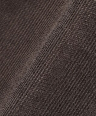 23区 【SLOW】ストレッチ コーデュロイ ストレート フレア パンツ ブラウン系