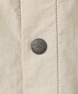 JOSEPH ABBOUD MOUNTAIN 【軽量/ECO撥水/ストレッチ/男女兼用】ライトワッシャー アウトドア 半袖 シャツ ライトグレー系