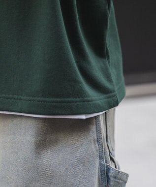 WEGO アンサンブルスウェットベストロンT ダークグリーン