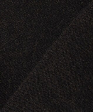 23区 【R(アール)】カシミヤブレンド ロールネックニット ダークブラウン系