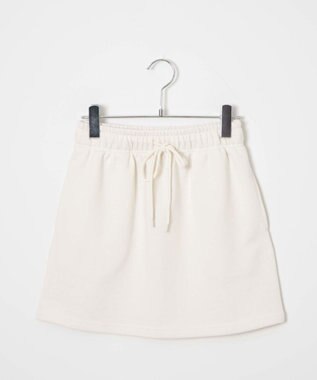 WEGO スウェットミニスカート ホワイトアイボリー