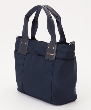 LA BAGAGERIE 2WAYナイロンミニトート ネイビー
